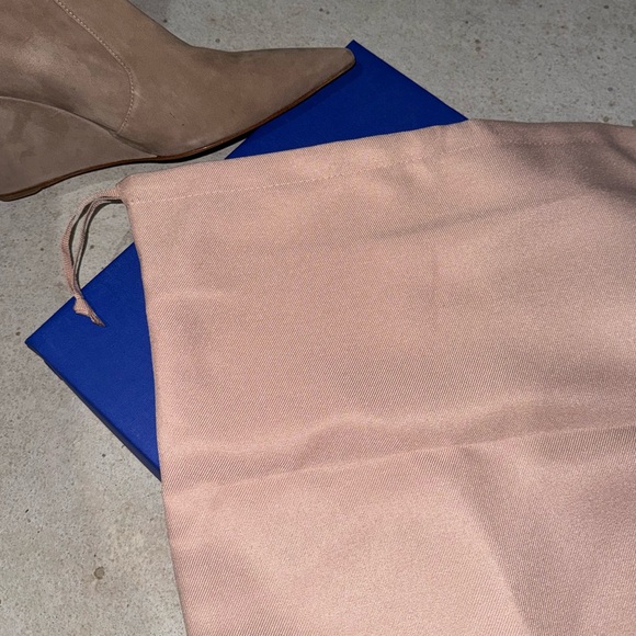 Stuart Weitzman Stuart Wedge 85 Sock Bootie - Picture 4 of 8